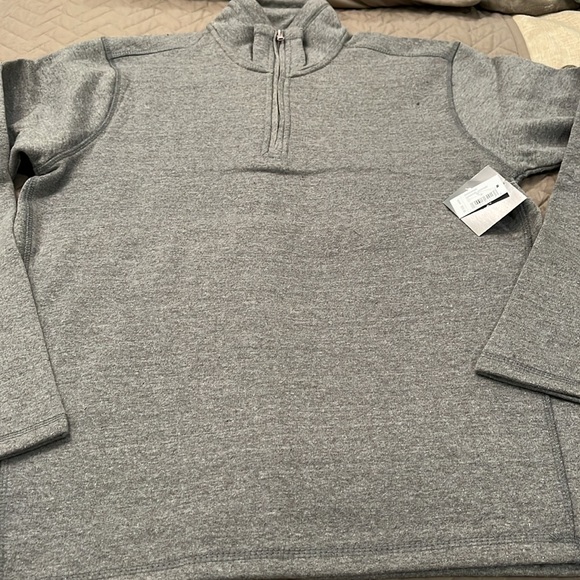 Eddie Bauer Men's Charcoal 1/4 Zip Pullover/NWT/S - Picture 6 of 11